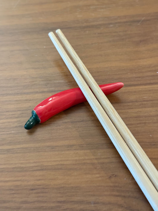 chopstick rest | CHILI PEPPER