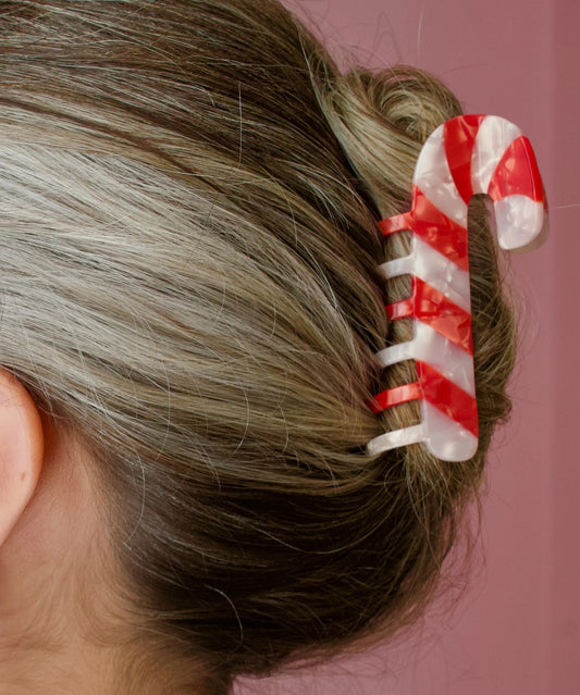 hair claw clip | CANDY CANE